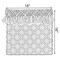 Deerlux 16" Handwoven Cotton Throw Pillow Cover with Ogee Pattern and Tasseled Top, Green QI004313.GN - alternate 3